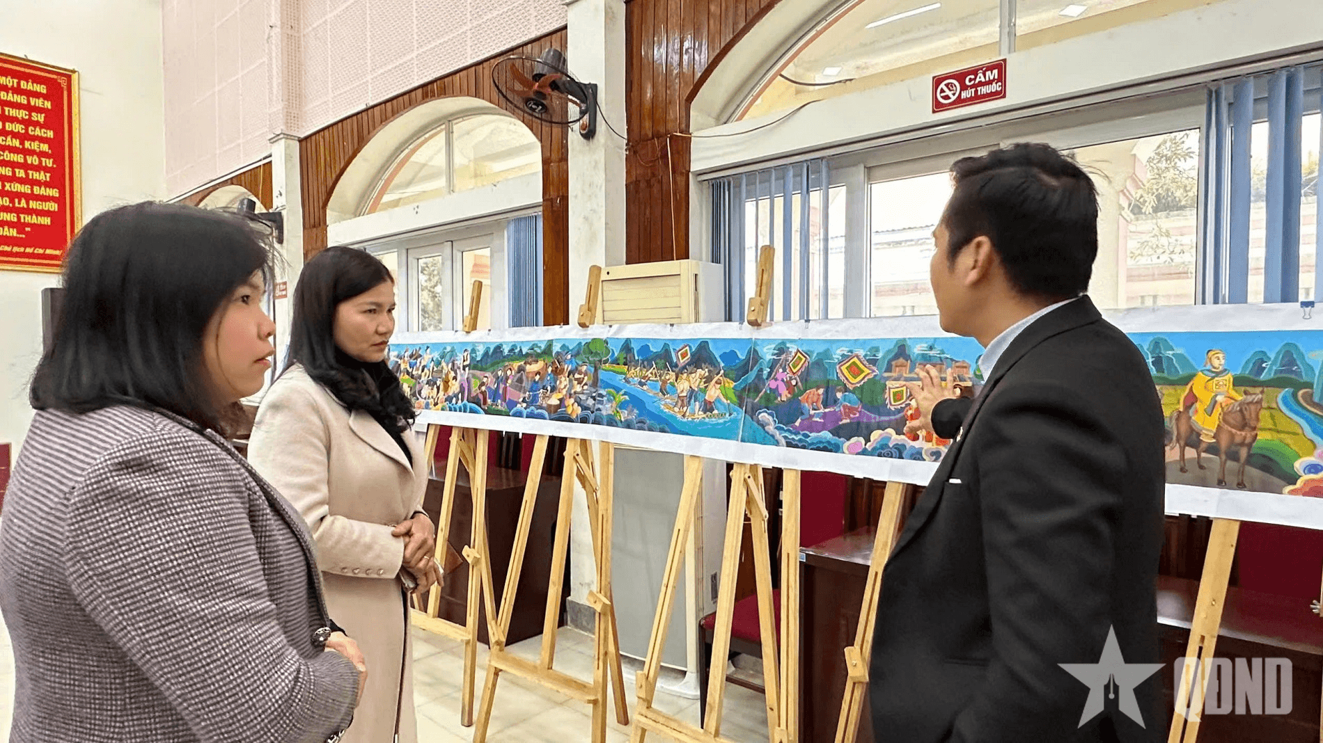 Hội thảo công trình khoa học “Bích họa Hòa An địa sử ký”