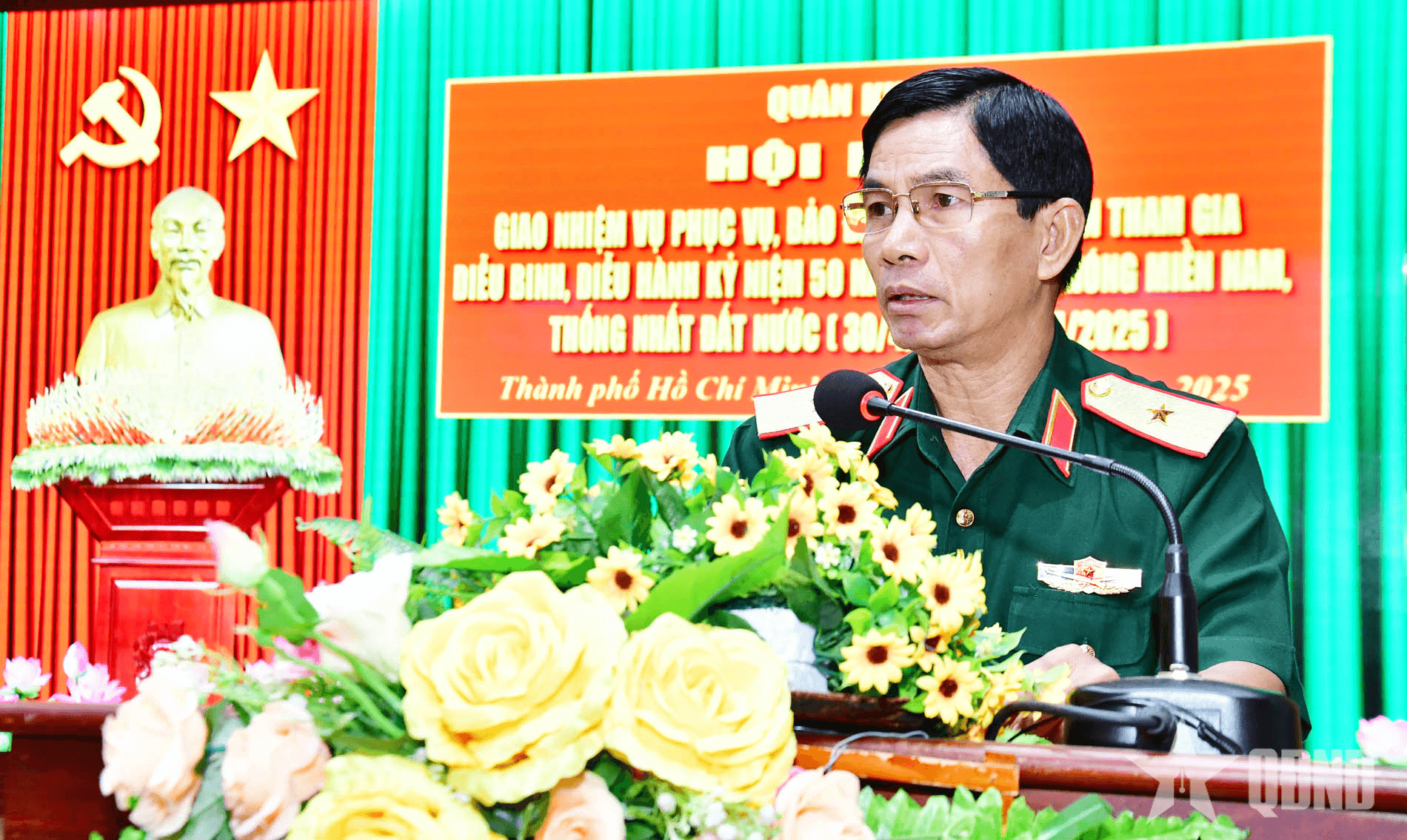 Quân khu 7 giao nhiệm vụ bảo đảm, huấn luyện tham gia diễu binh, diễu hành