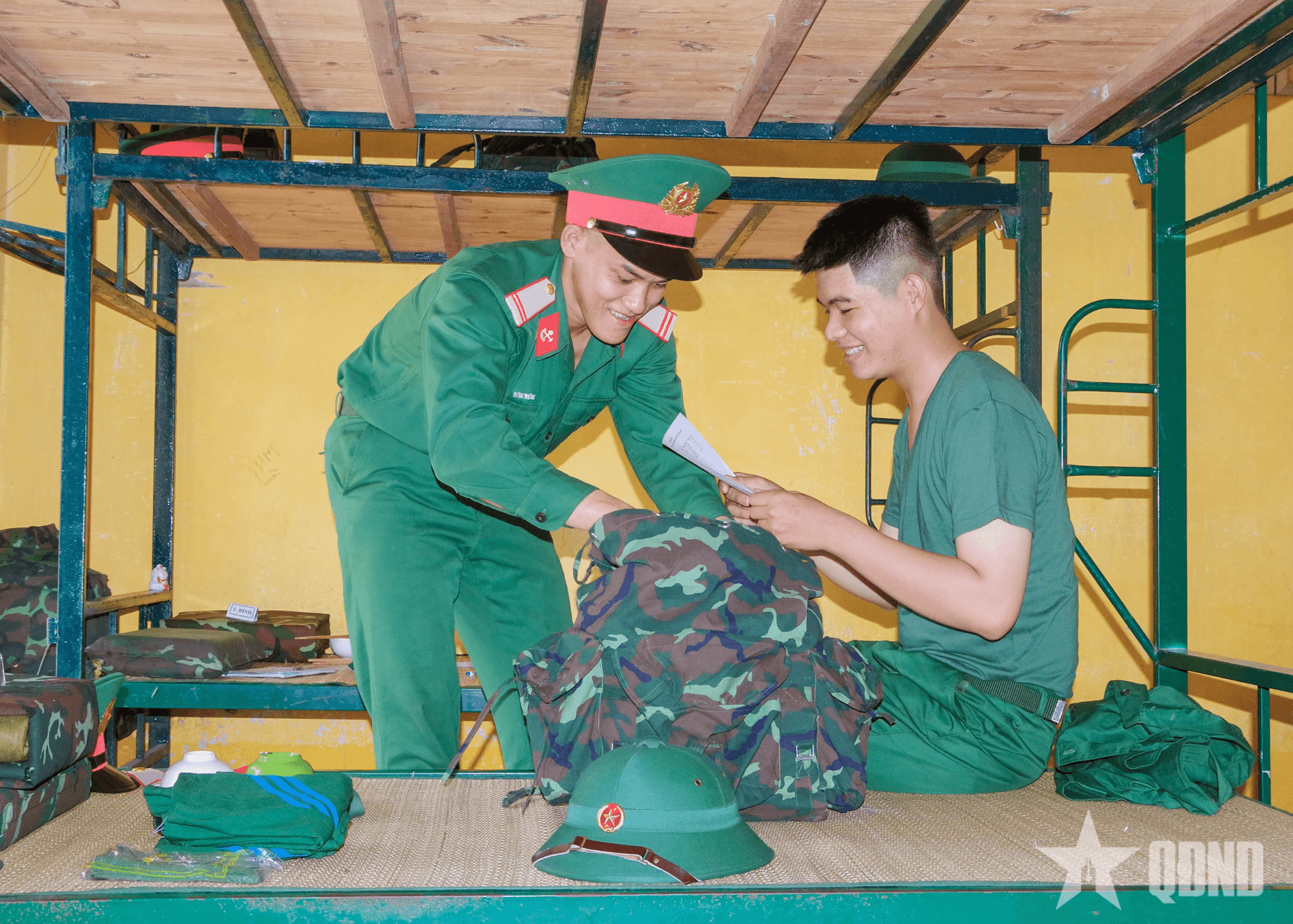 Nhập ngũ bao lâu thì được nghỉ phép?