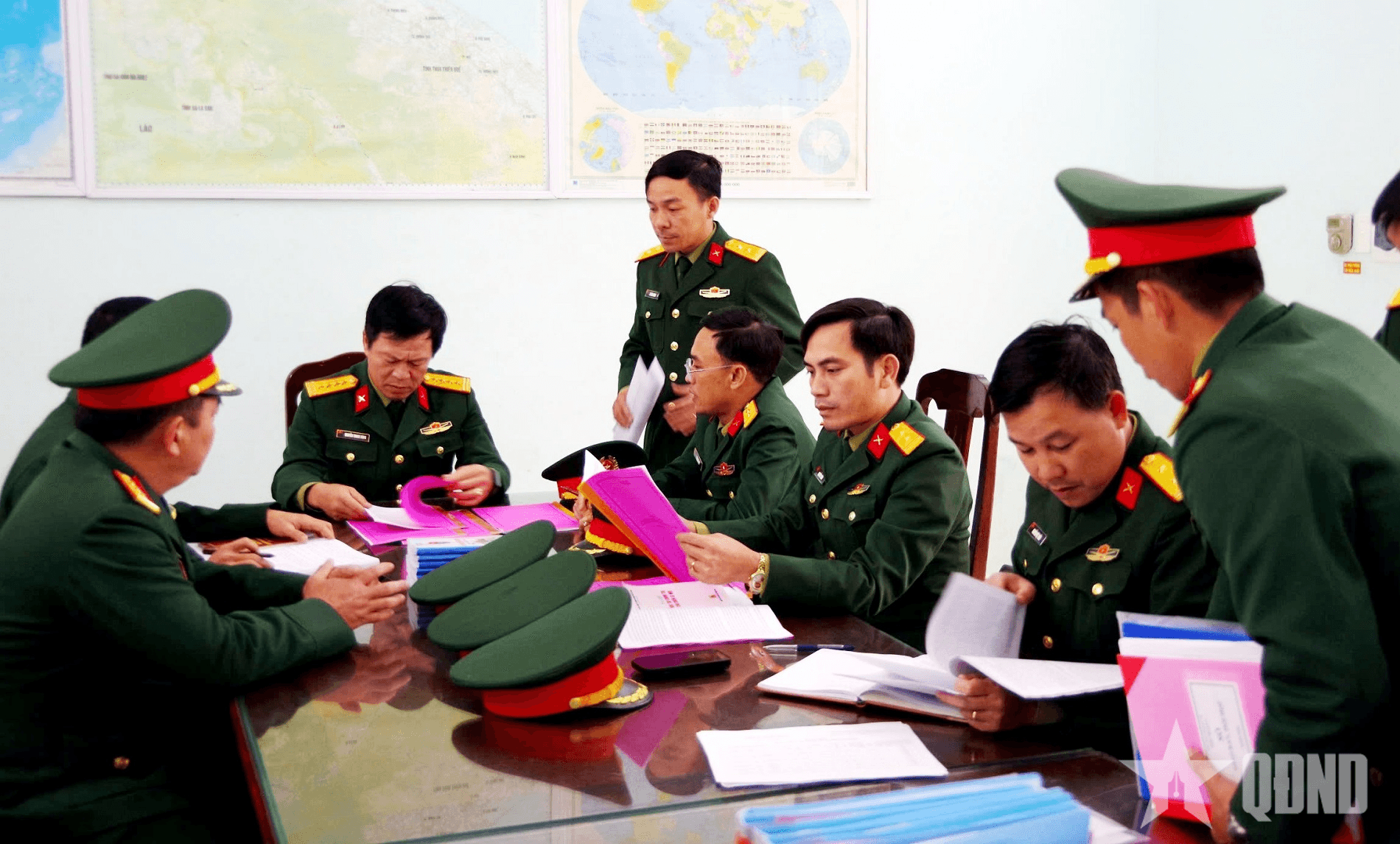 Sư đoàn 968 kiểm tra công tác chuẩn bị Đại hội Đảng