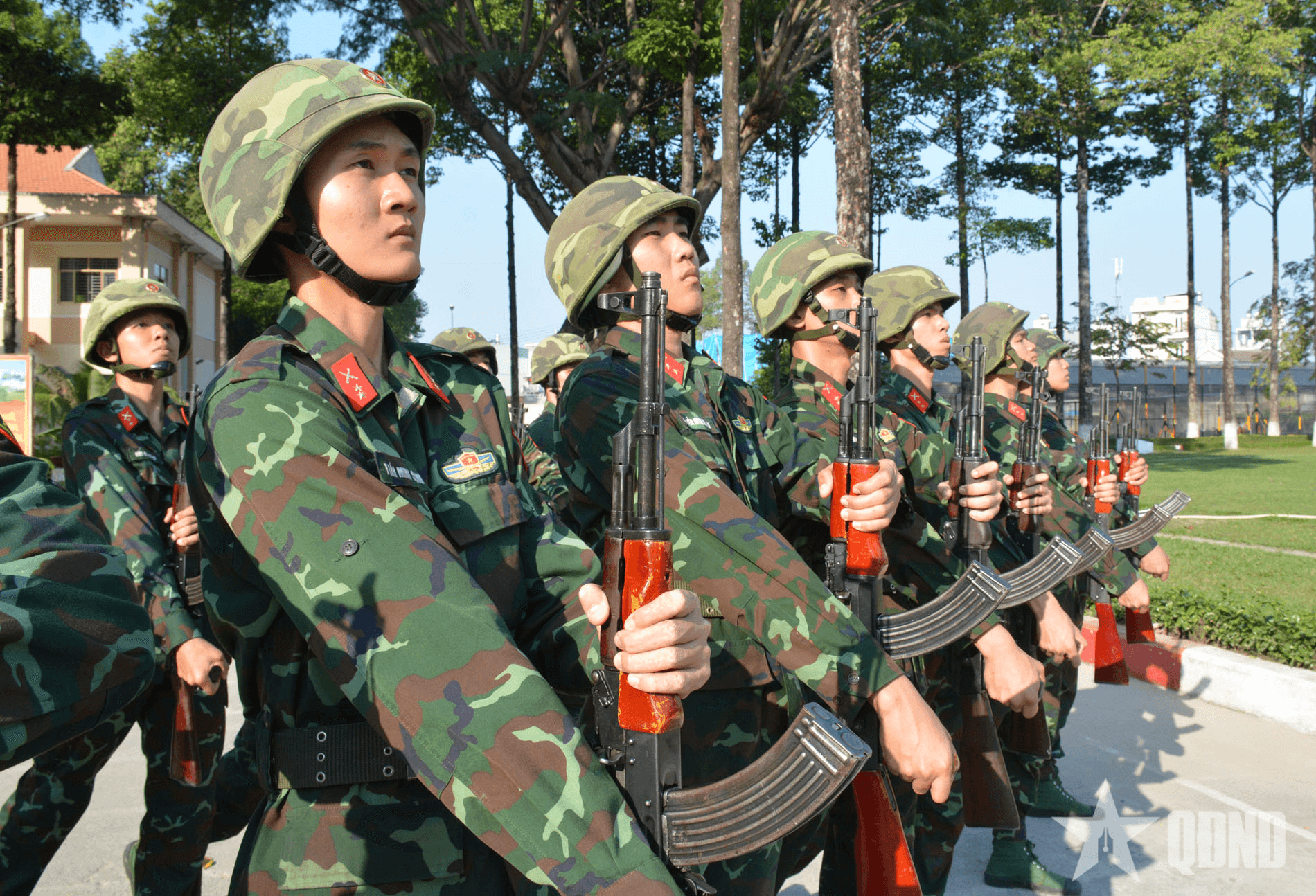 Lực lượng vũ trang TP Hồ Chí Minh chuẩn bị lễ ra quân huấn luyện