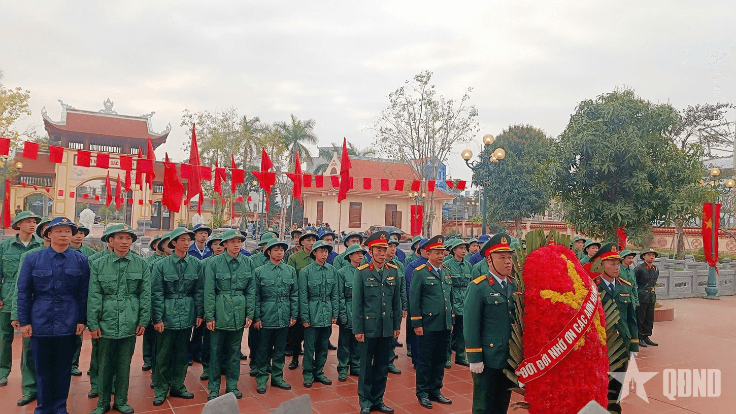 Huyện Tiền Hải (Thái Bình) tổ chức “Ngày hội tòng quân” năm 2025