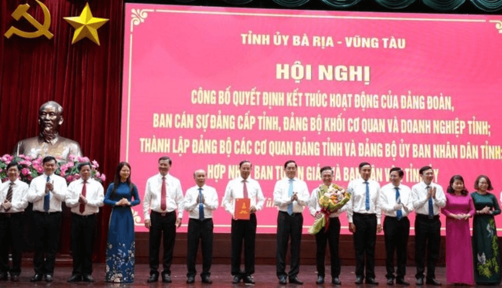 Bà Rịa-Vũng Tàu: Năm Ủy viên Ban Thường vụ Tỉnh ủy xin nghỉ công tác trước tuổi