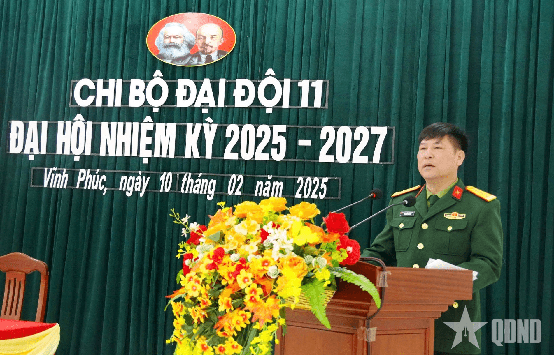Đảng uỷ Quân đoàn 12 chỉ đạo thành công đại hội chi bộ làm trước