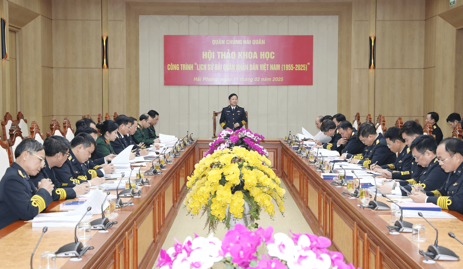Hội thảo khoa học công trình “Lịch sử Hải quân nhân dân Việt Nam (1955-2025)”