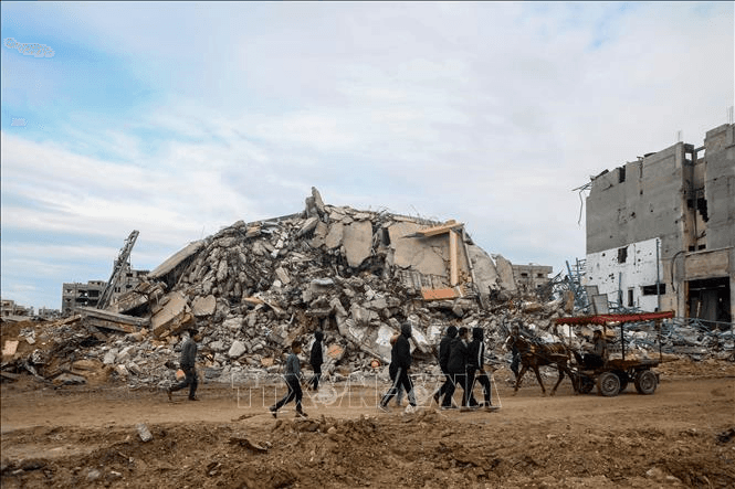 Thỏa thuận đầu tiên về tái thiết Gaza sau lệnh ngừng bắn