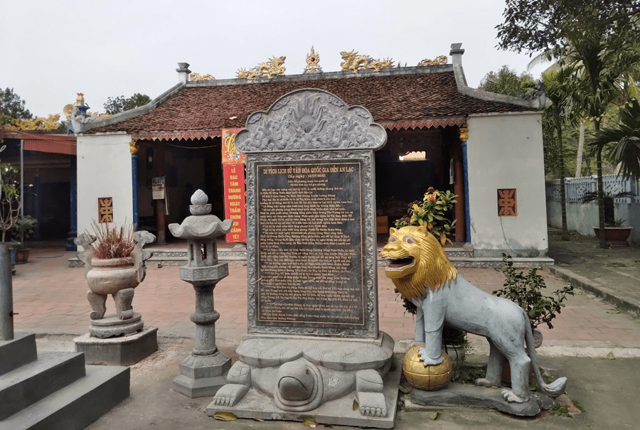 Ngày xuân về thăm đền An Lạc