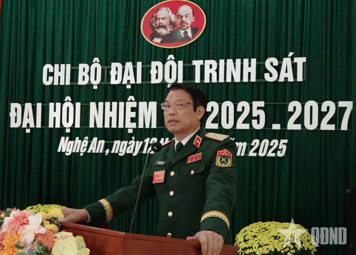 Lữ đoàn Xe tăng 215: Chi bộ Đại đội Trinh sát tổ chức Đại hội làm trước