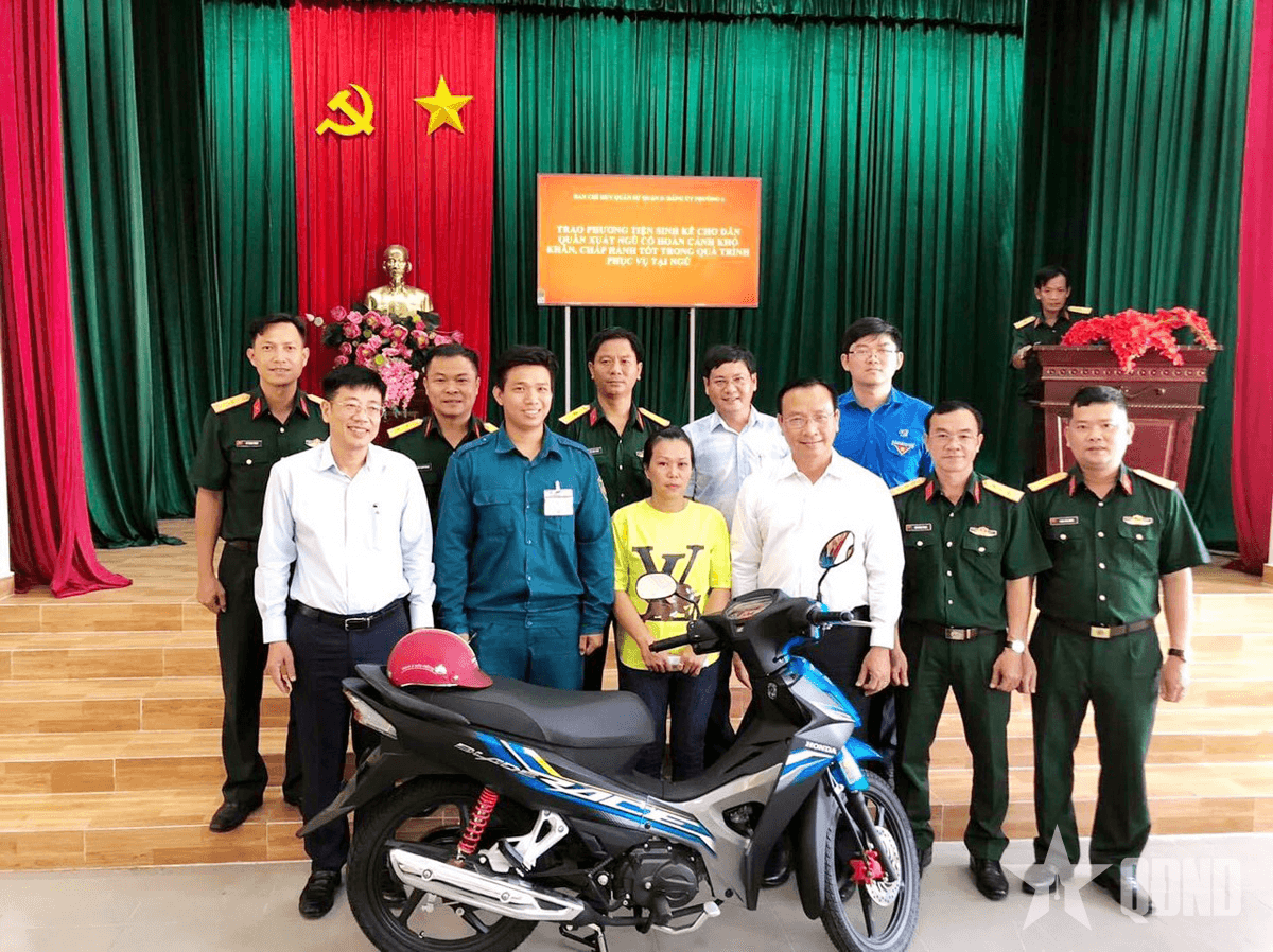 "Bà đỡ" giúp quân nhân xuất ngũ lập nghiệp