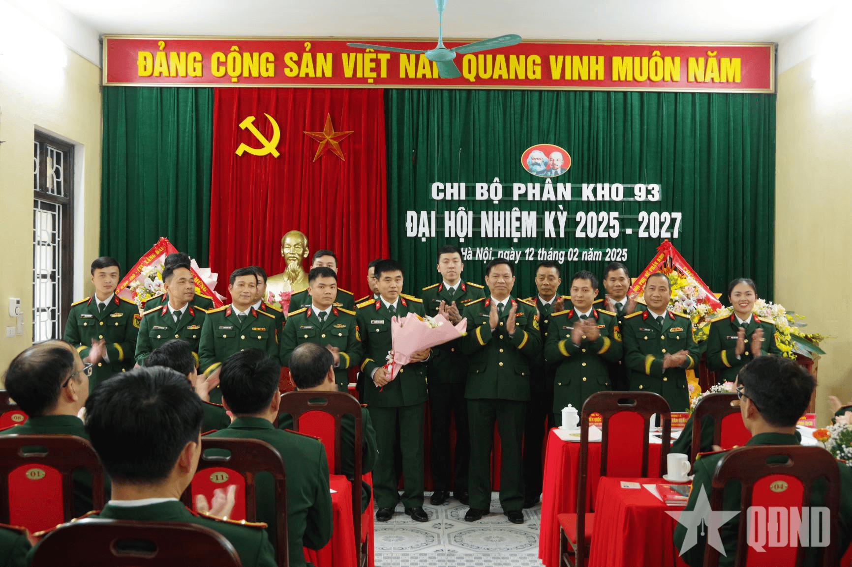 Đại hội chi bộ làm trước trong Đảng bộ Cục Xăng dầu thành công tốt đẹp