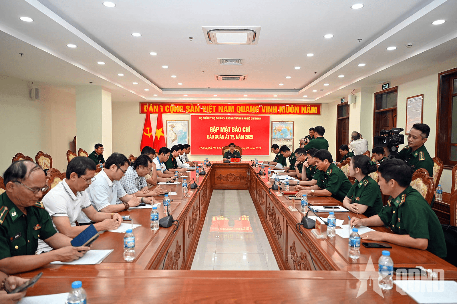 Bộ đội Biên phòng TP Hồ Chí Minh tăng cường phối hợp tuyên truyền với các cơ quan báo chí