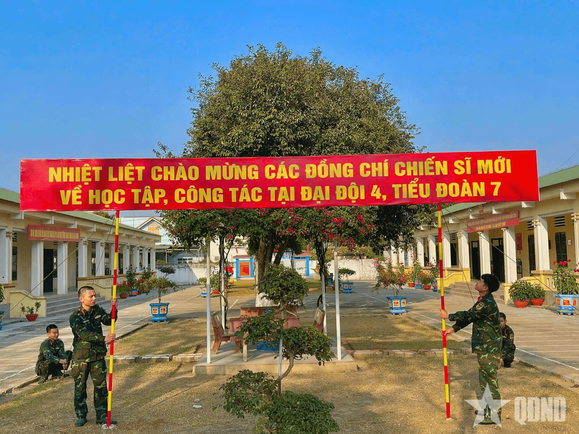 Sư đoàn 324 chuẩn bị đón chiến sĩ mới