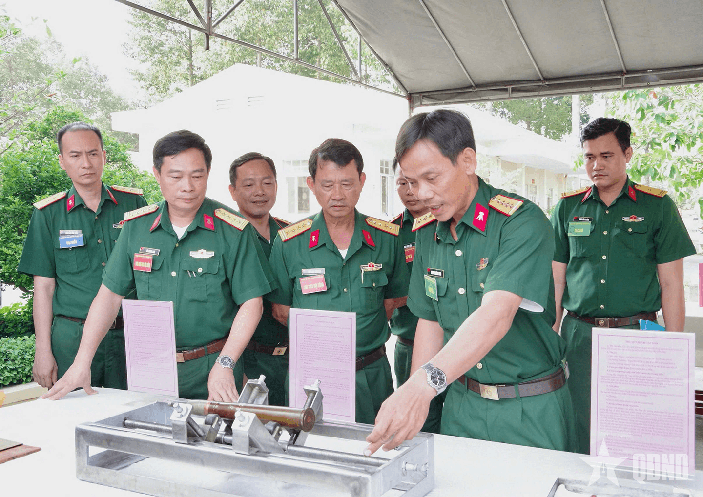 Cục Hậu cần-Kỹ thuật Quân khu 9: Nghiệm thu sáng kiến cải tiến năm 2024