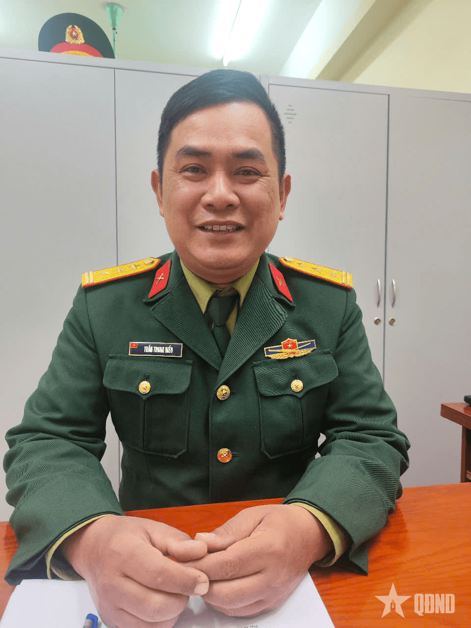 Hành động đẹp của Thượng tá Trần Trung Hiếu