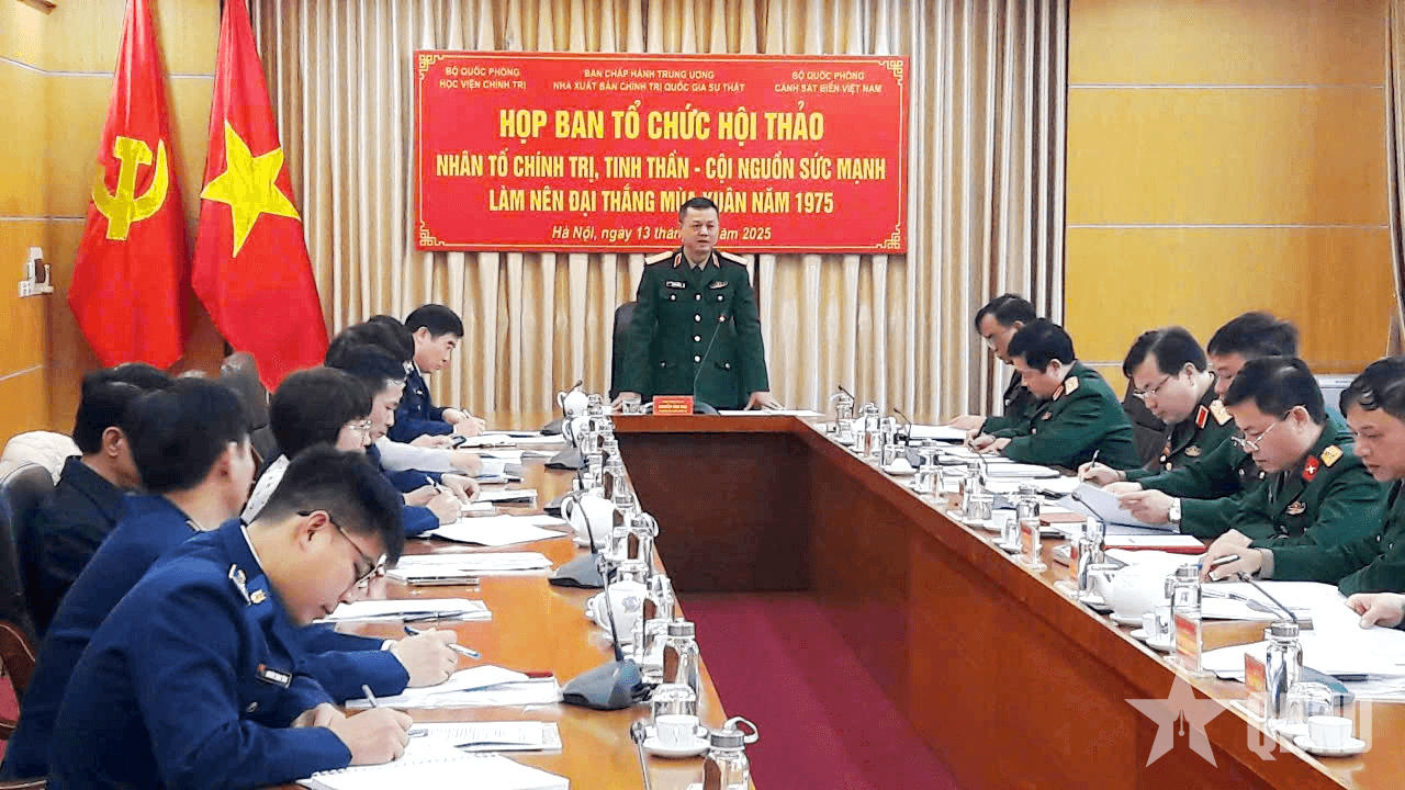 Chuẩn bị Hội thảo “Nhân tố chính trị, tinh thần-cội nguồn sức mạnh làm nên đại thắng mùa Xuân năm 1975”