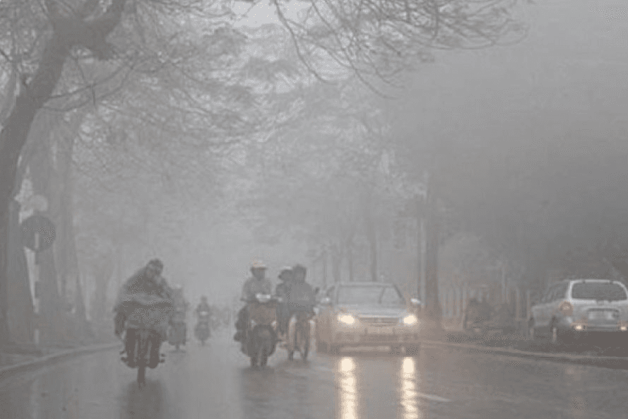 Thời tiết đêm 15-2: Không khí lạnh tăng cường, Bắc Bộ và Bắc Trung Bộ mưa rét