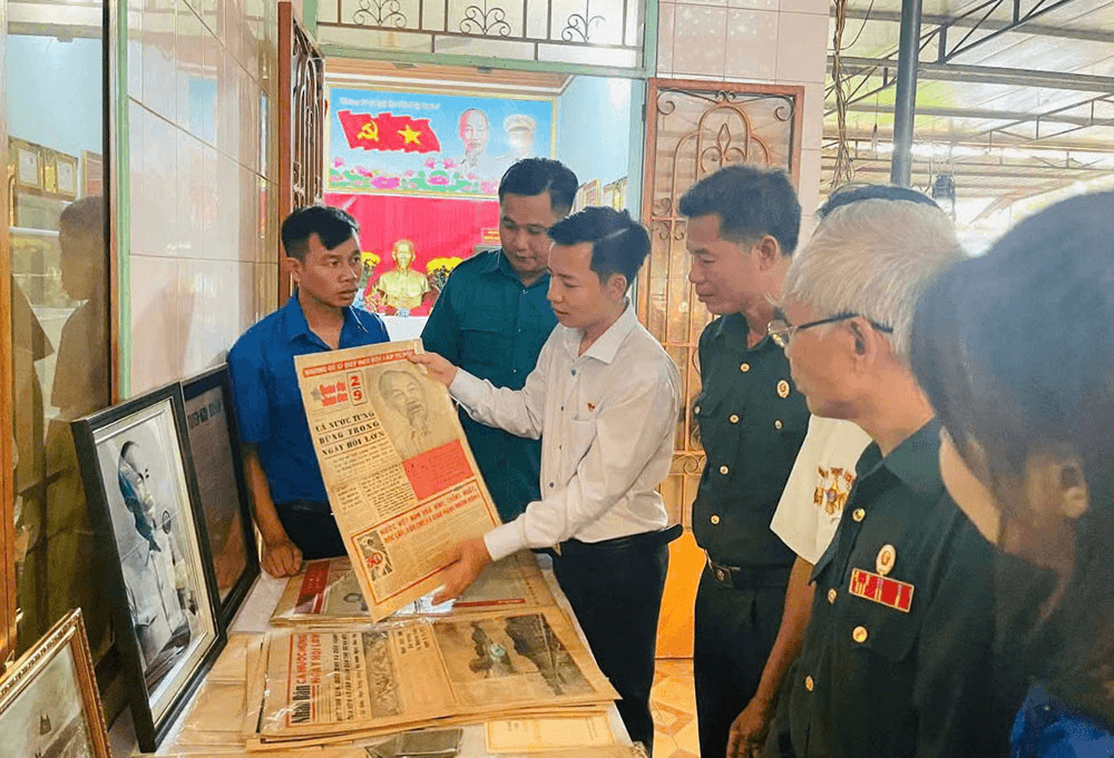 “Bảo tàng” của chàng thanh niên yêu lịch sử