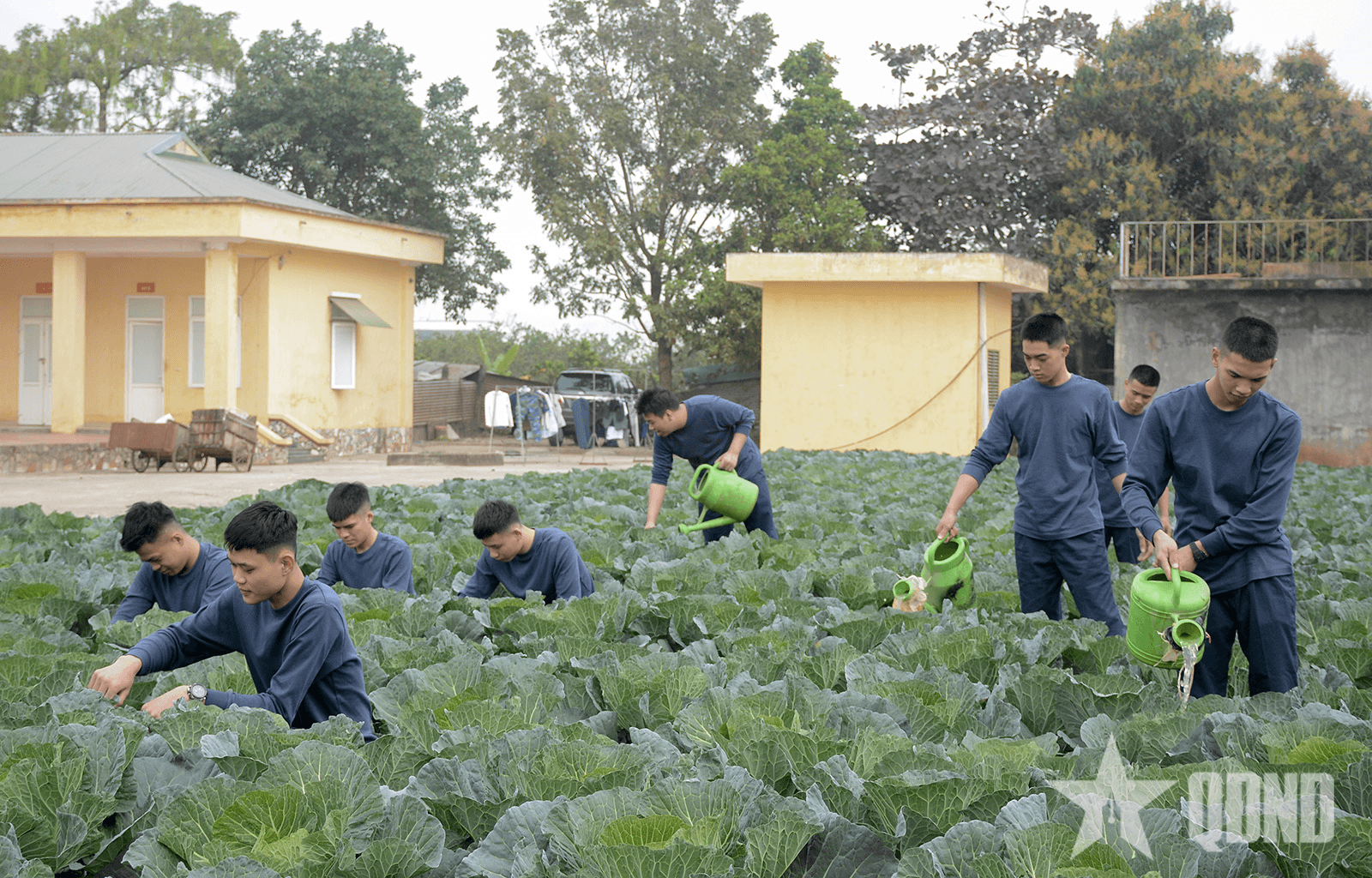 Chiến sĩ mới Sư đoàn 361 làm quen nền nếp quân ngũ