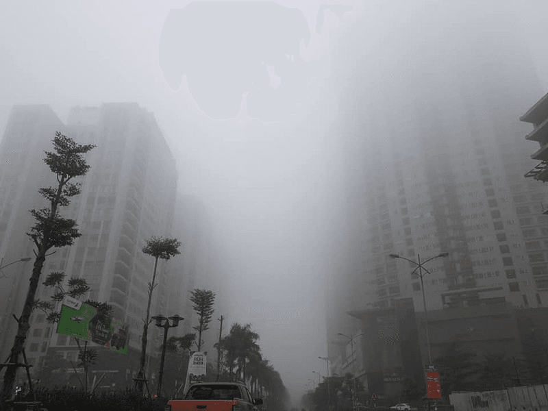 Miền Bắc ô nhiễm không khí kéo dài
