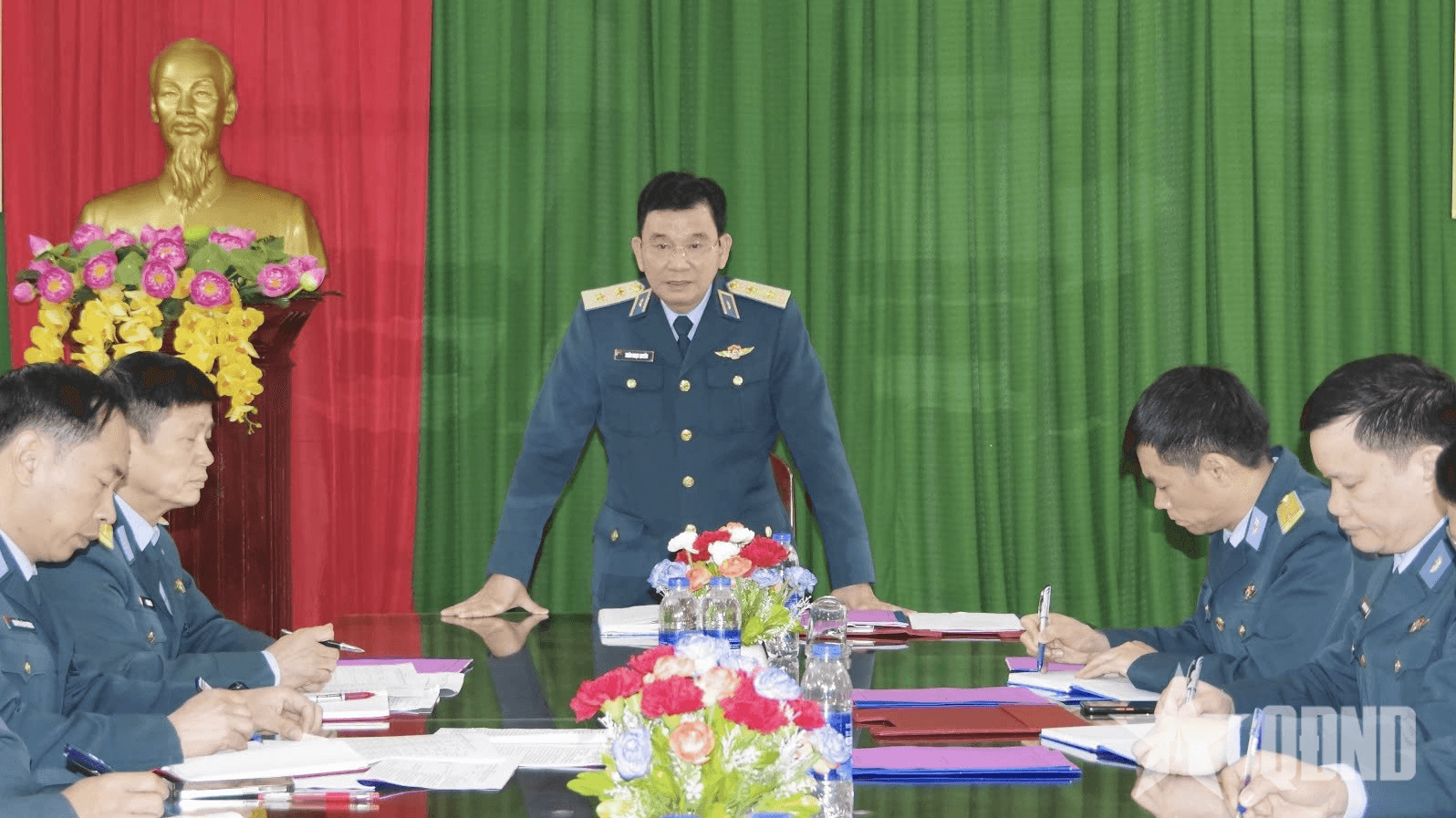 Đoàn công tác Quân chủng Phòng không - Không quân kiểm tra công tác huấn luyện chiến sĩ mới tại Sư đoàn 365
