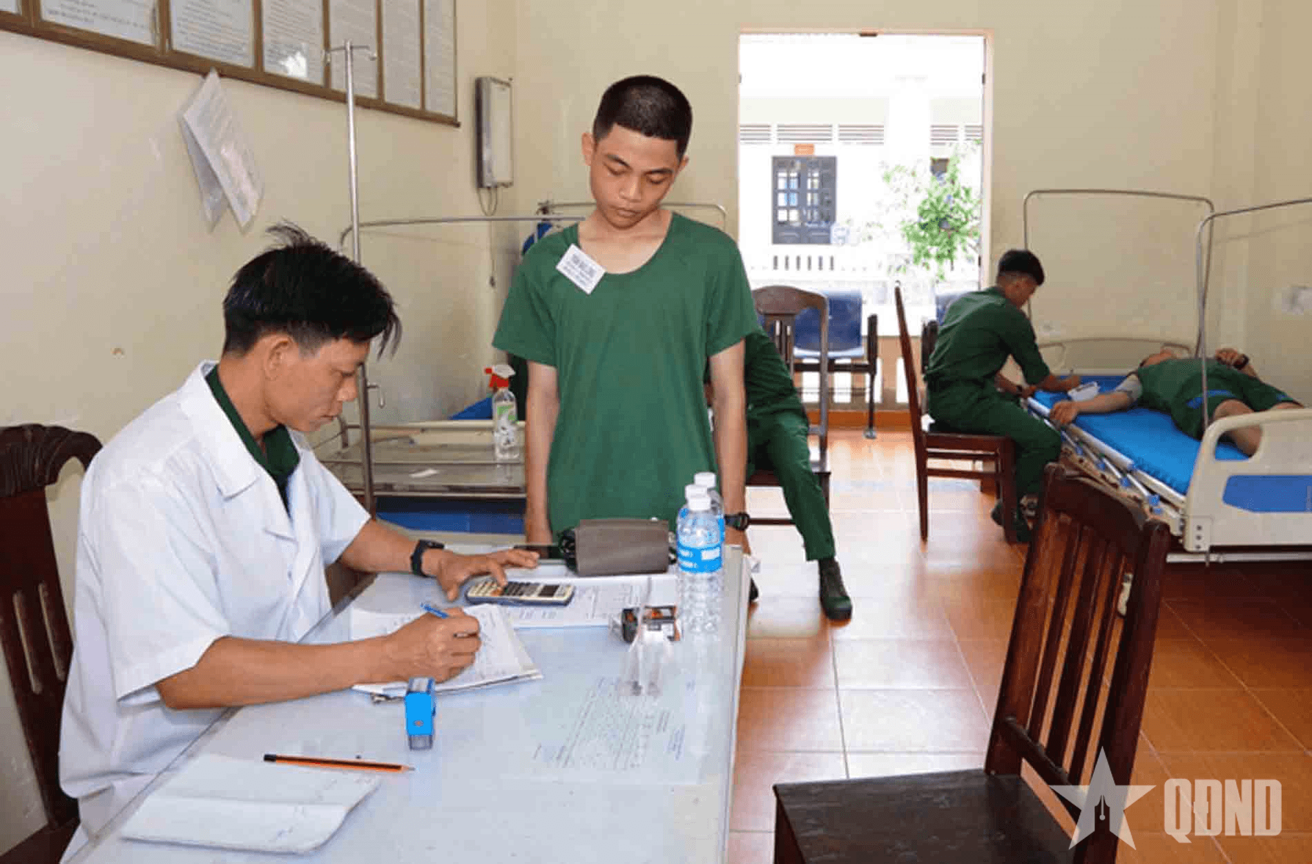 Sư đoàn 5 (Quân khu 7) khám phúc tra sức khỏe chiến sĩ mới