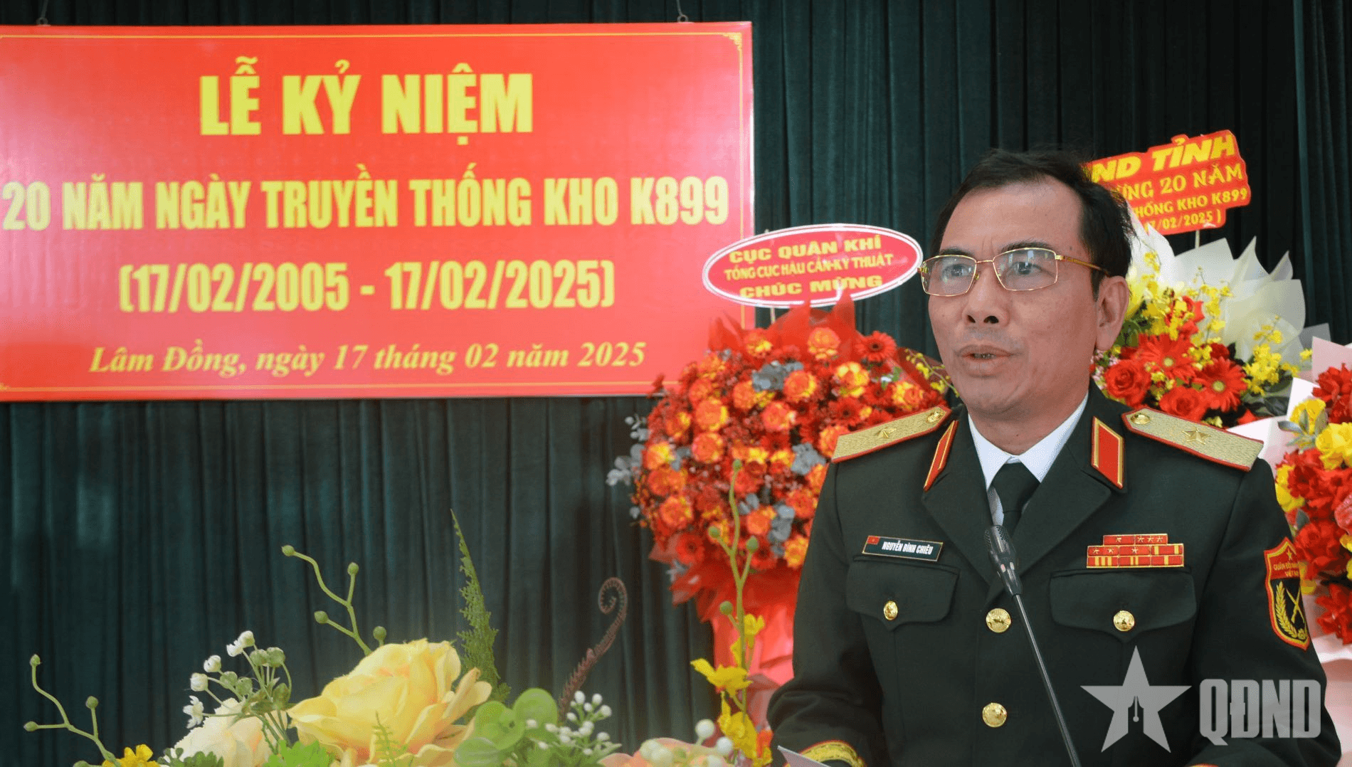 Kho K899 kỷ niệm 20 năm Ngày thành lập