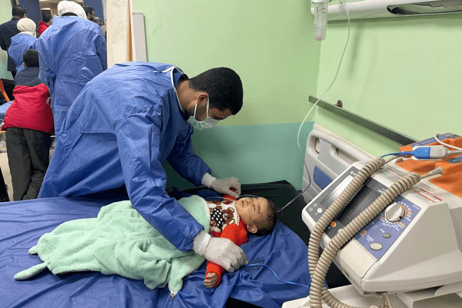 Bệnh nhân từ Gaza được chăm sóc sức khỏe ở Ai Cập