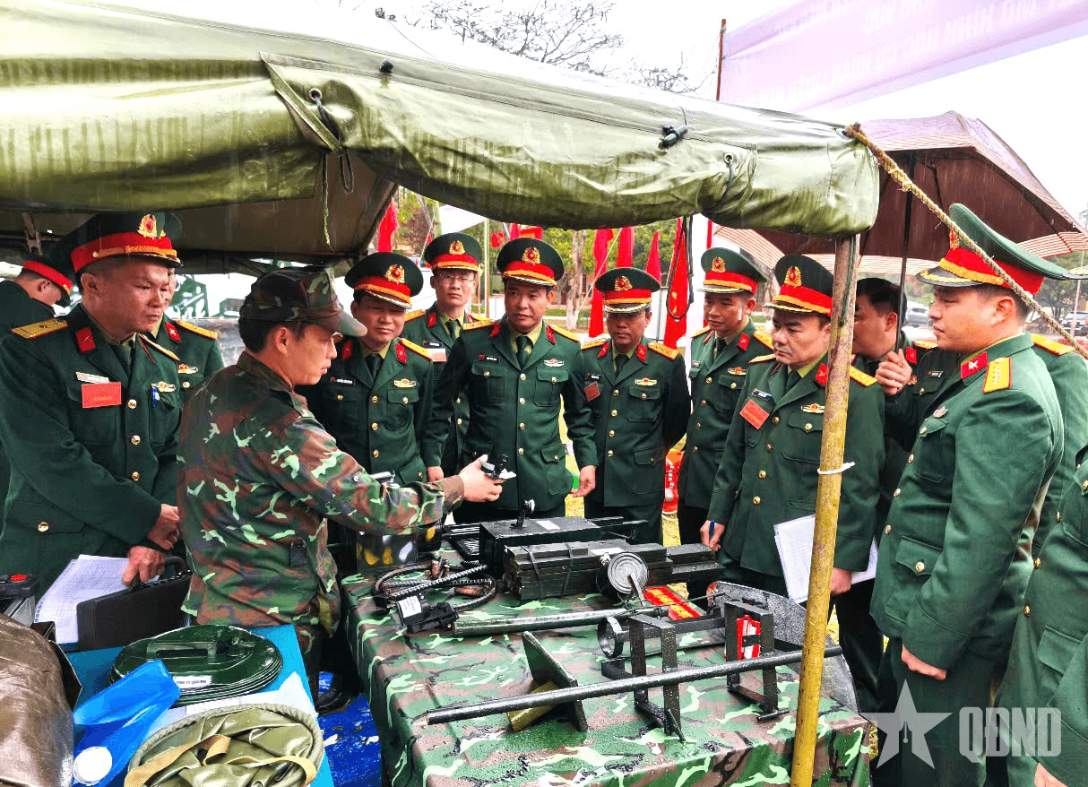 Bộ CHQS tỉnh Hà Giang tổ chức Hội thi công tác chuẩn bị huấn luyện năm 2025