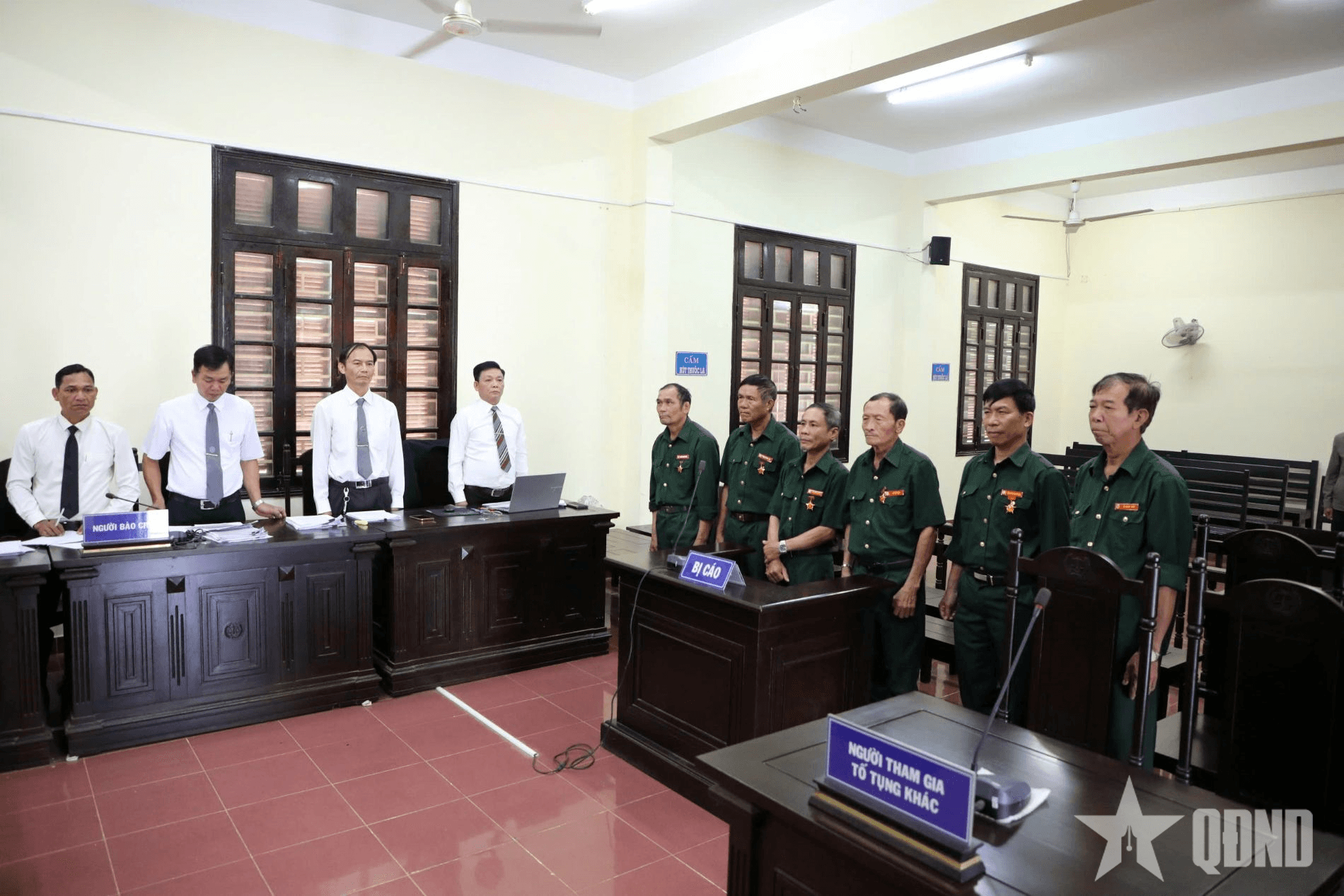 Hoãn phiên tòa xét xử sơ thẩm vụ án hình sự (lần 3) đối với 6 cựu chiến binh ở Đắk Nông