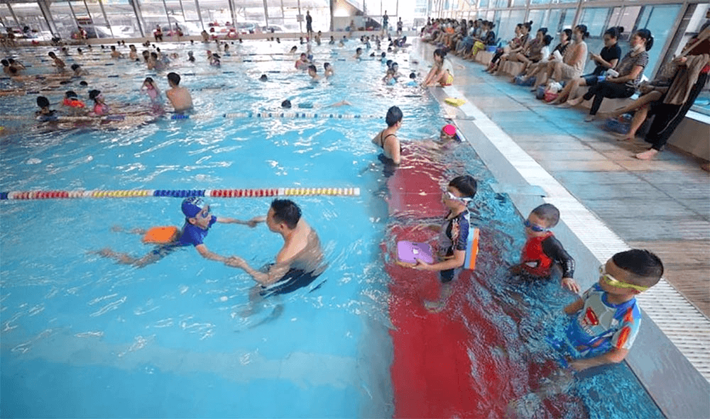 Hà Nội sẽ có ít nhất 2.400 trẻ em được học bơi an toàn