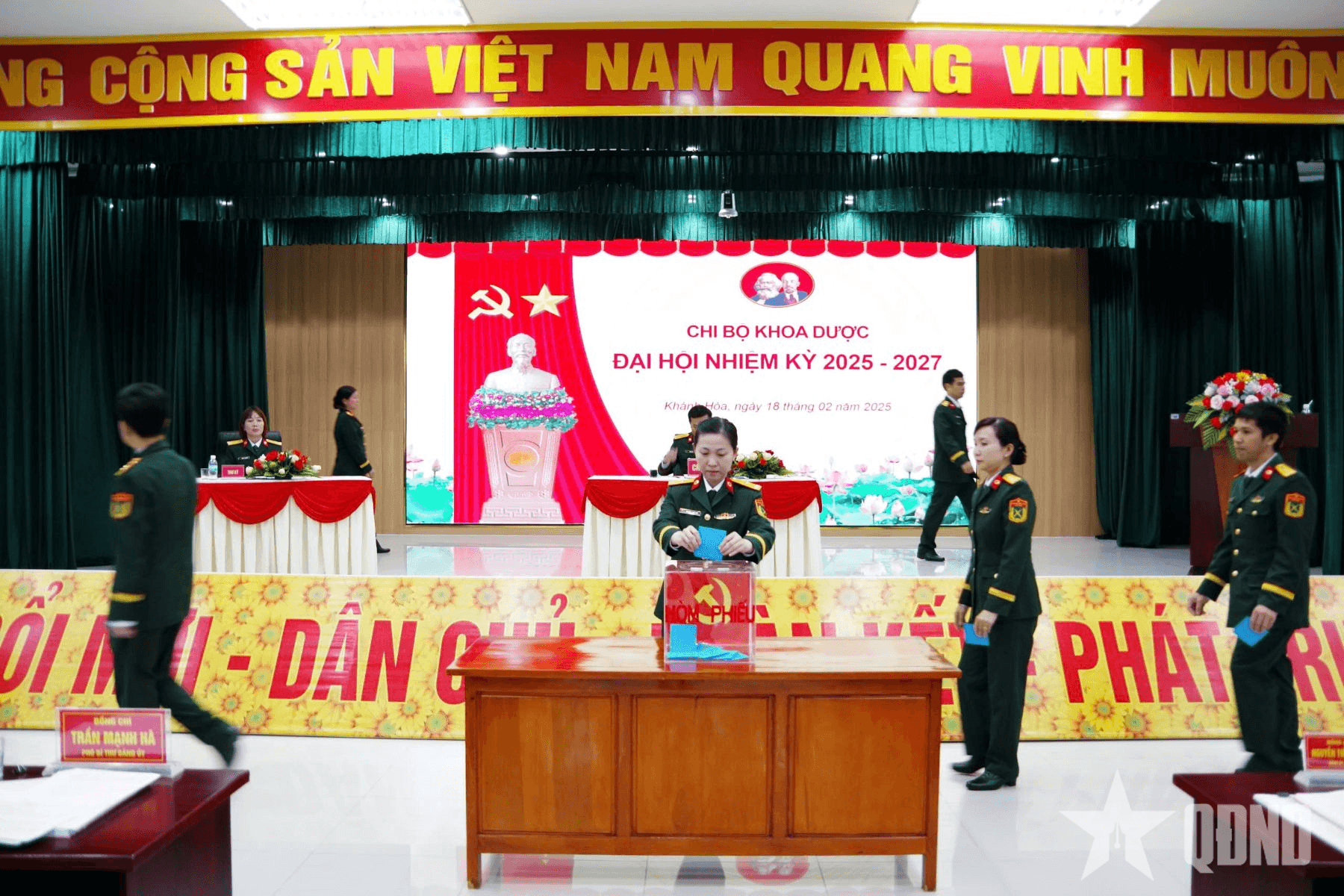 Đảng ủy Bệnh viện Quân y 87 chỉ đạo Đại hội chi bộ làm trước