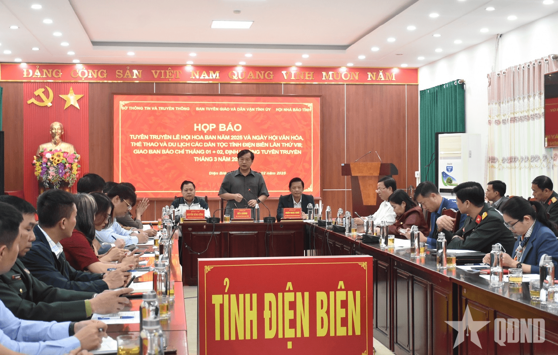 Điện Biên: Họp báo thông tin về Lễ hội Hoa ban năm 2025
