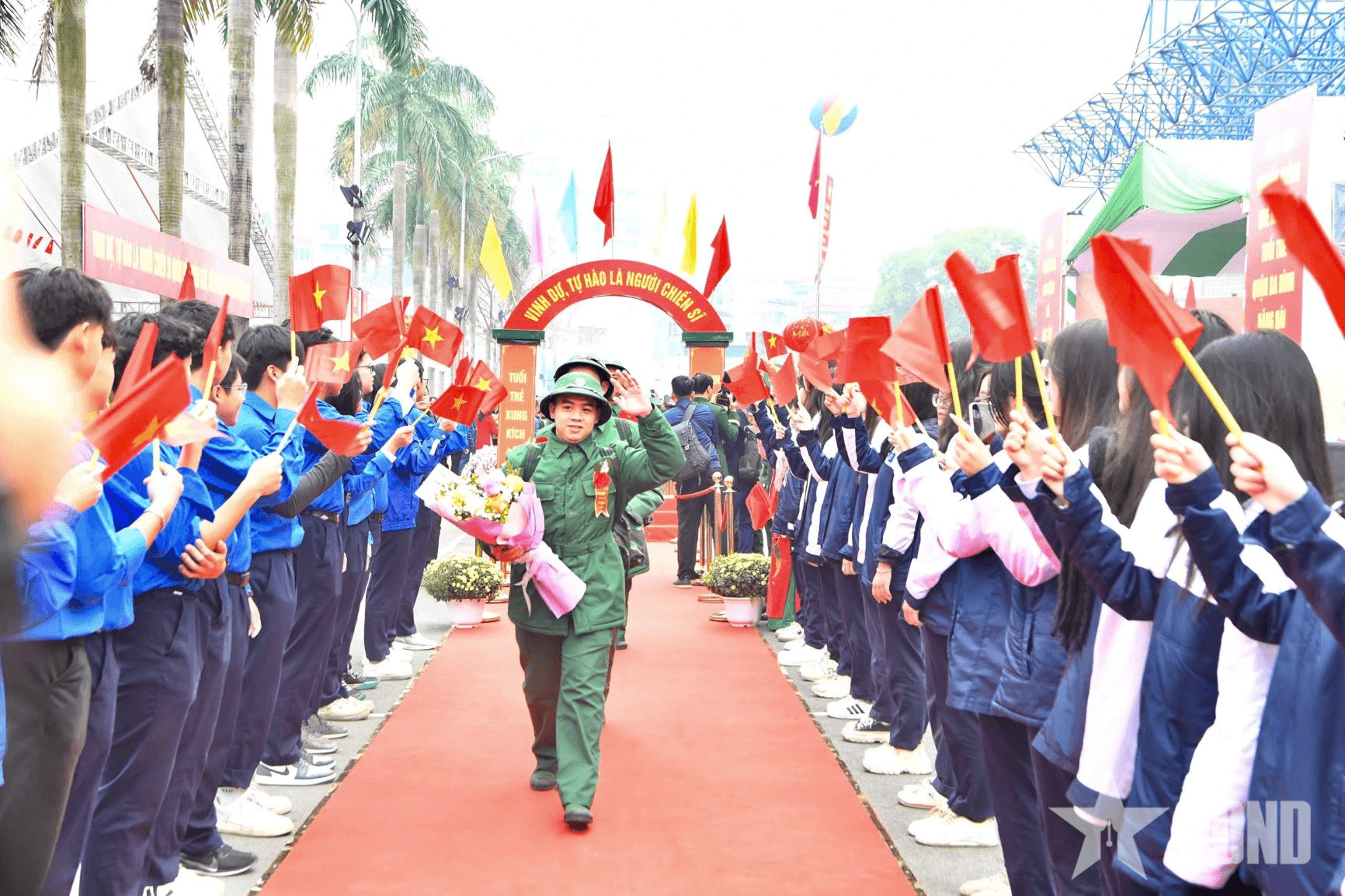 “Vui gì hơn làm người lính đi đầu”