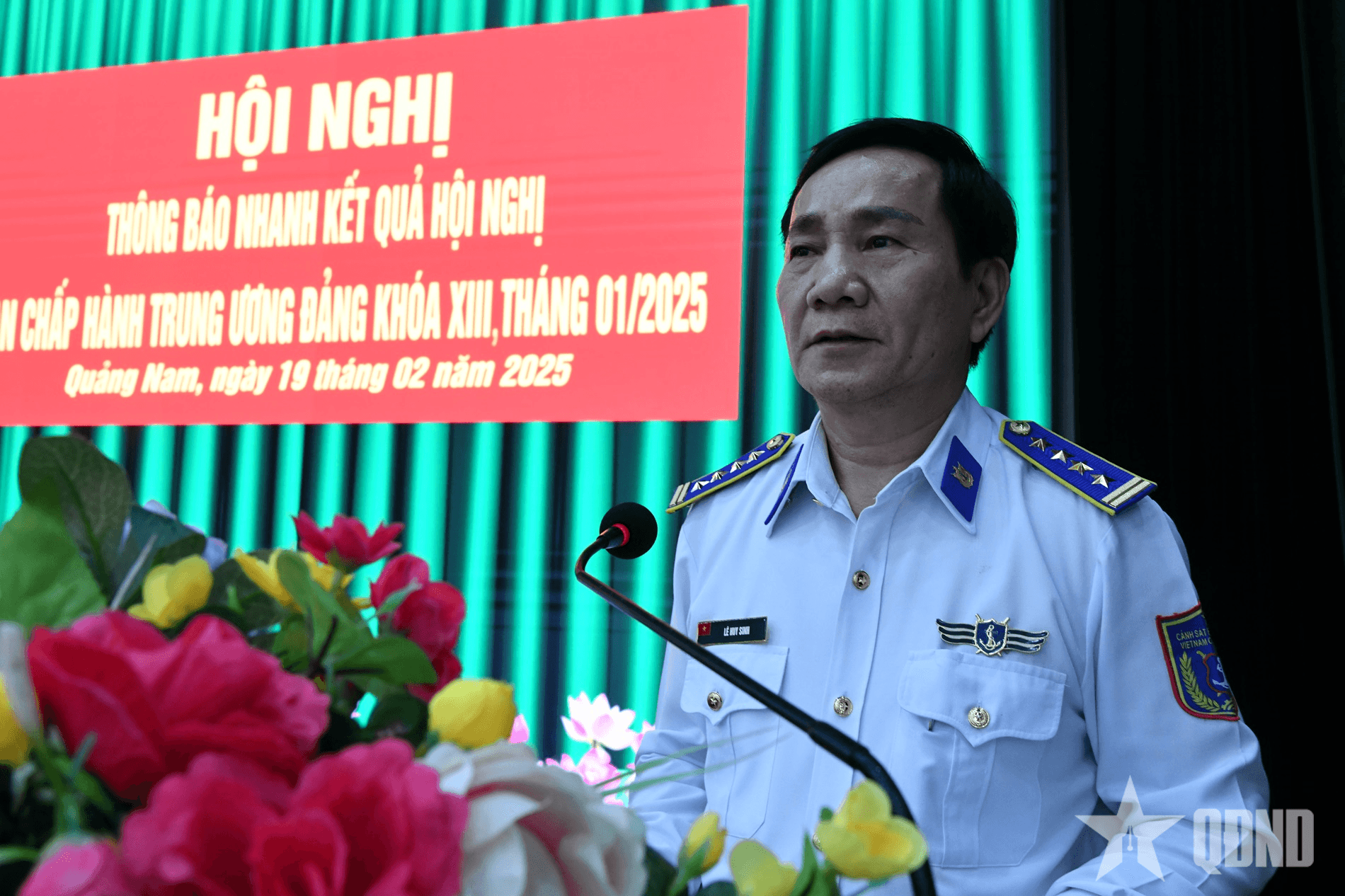 Đảng ủy Vùng Cảnh sát biển 2 quán triệt kết quả Hội nghị Ban Chấp hành Trung ương Đảng khóa XIII