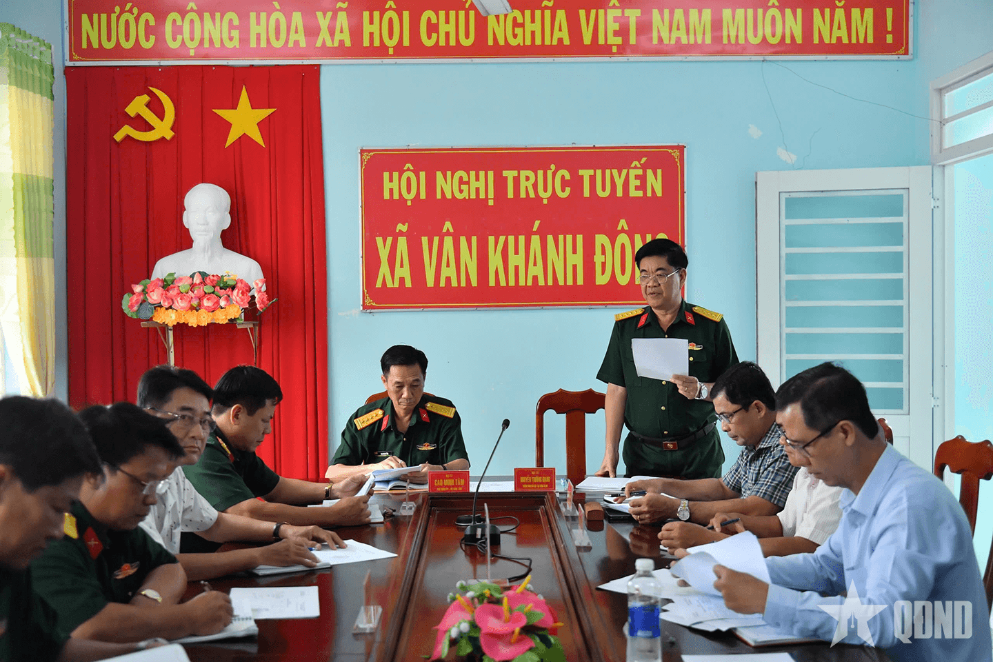 Quân khu 9: Khảo sát điều kiện tổ chức hành quân về nguồn tại huyện An Minh