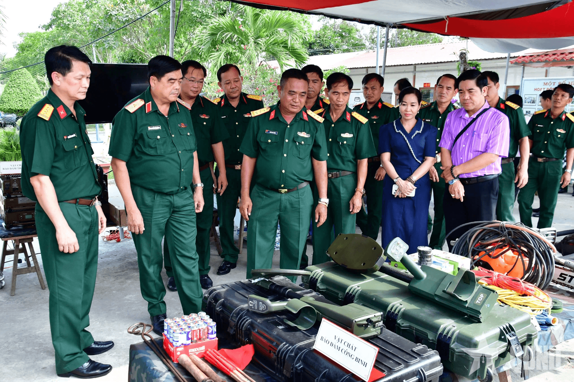 Đội K73, Bộ CHQS tỉnh Long An sẵn sàng lên đường làm nhiệm vụ đợt 2, giai đoạn XXIV (mùa khô 2024-2025)