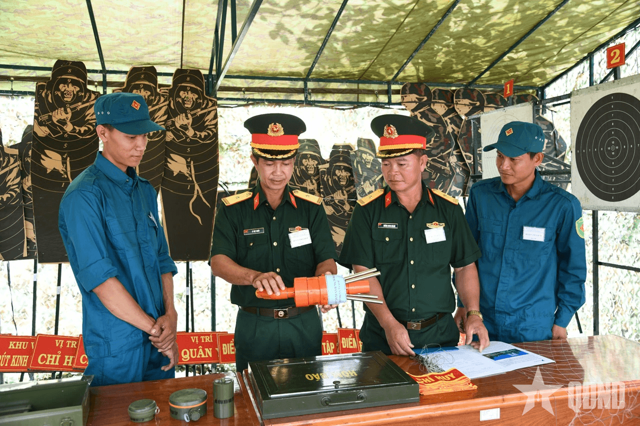Cà Mau: Hội thi công tác chuẩn bị huấn luyện năm 2025