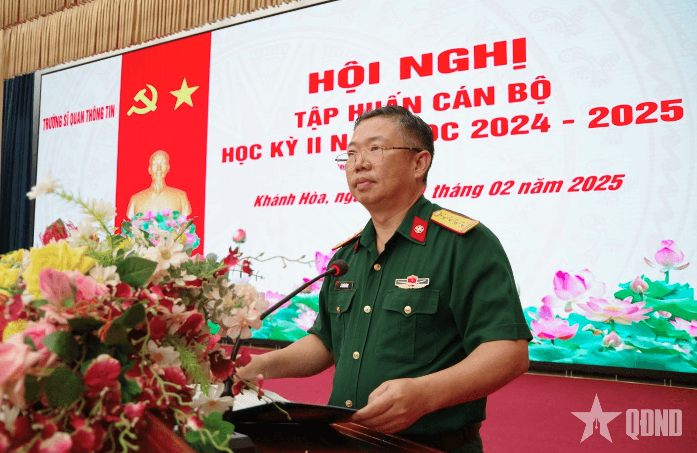 Trường Sĩ quan Thông tin: Khai mạc tập huấn cán bộ Học kỳ 2 năm học 2024-2025