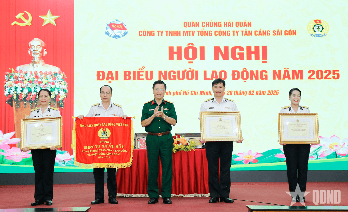 Tổng công ty Tân Cảng Sài Gòn: Hội nghị đại biểu người lao động năm 2025