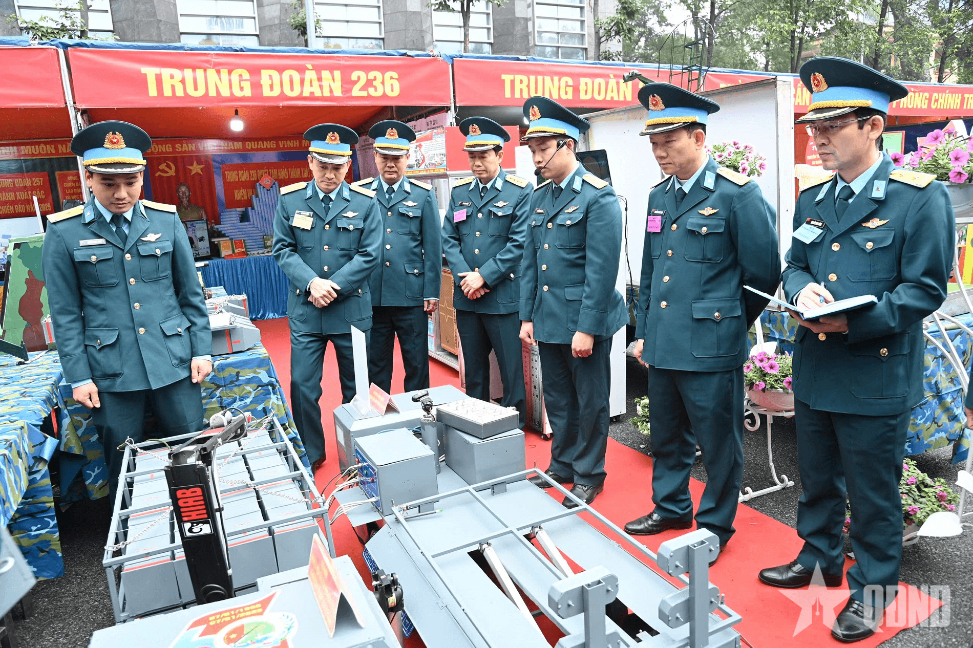 Sư đoàn 361 tổ chức Hội thi giáo viên, mô hình học cụ năm 2025