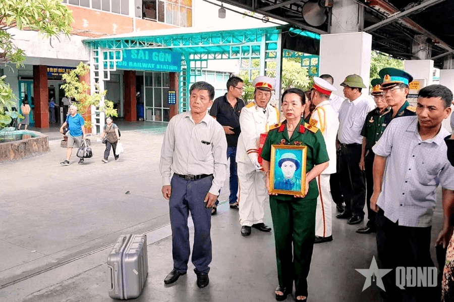 Nỗ lực di chuyển hài cốt liệt sĩ về quê bằng tàu hỏa