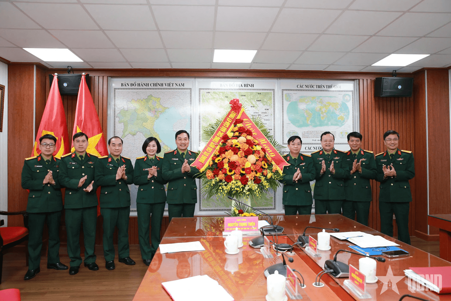 Tổng cục Hậu cần - Kỹ thuật chúc mừng Bệnh viện Quân y 354