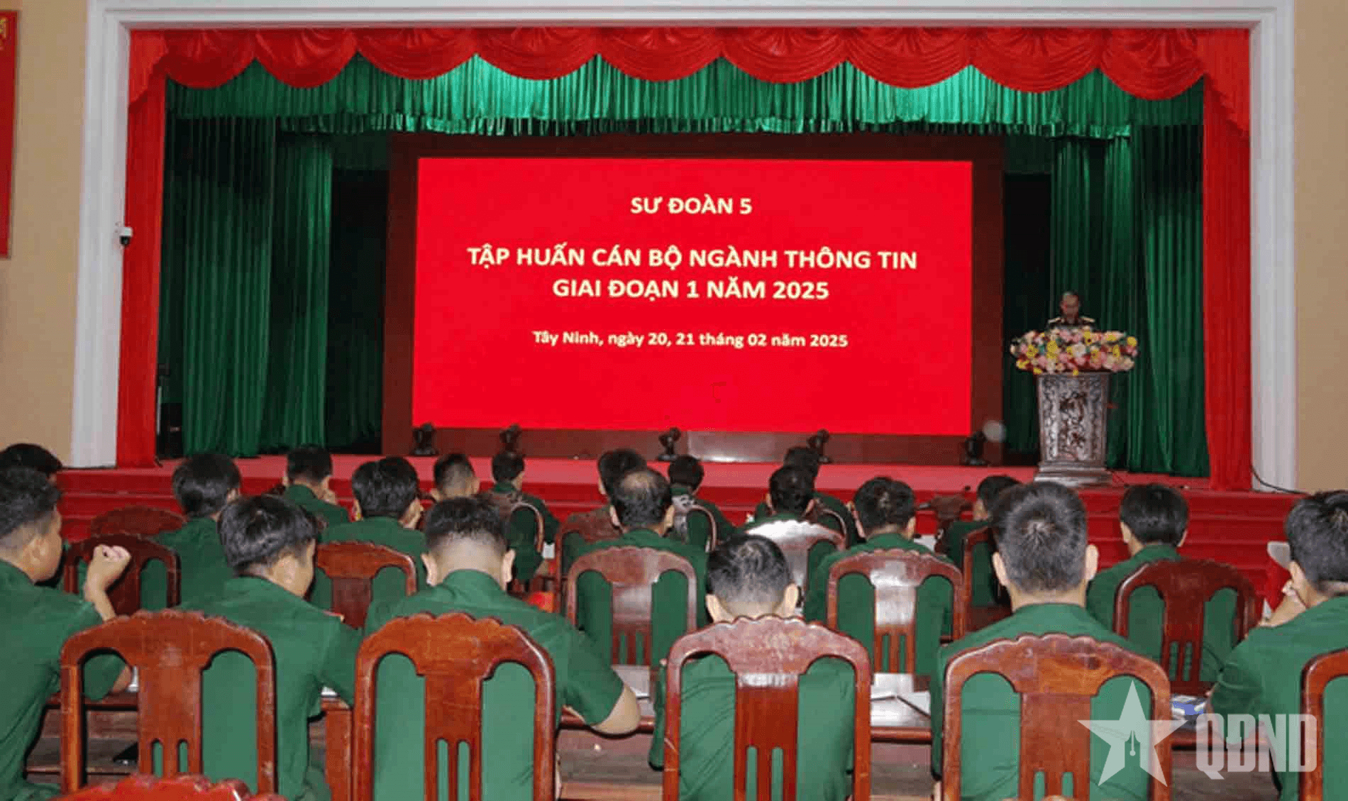 Sư đoàn 5 (Quân khu 7) nâng cao chất lượng huấn luyện, bảo đảm thông tin liên lạc