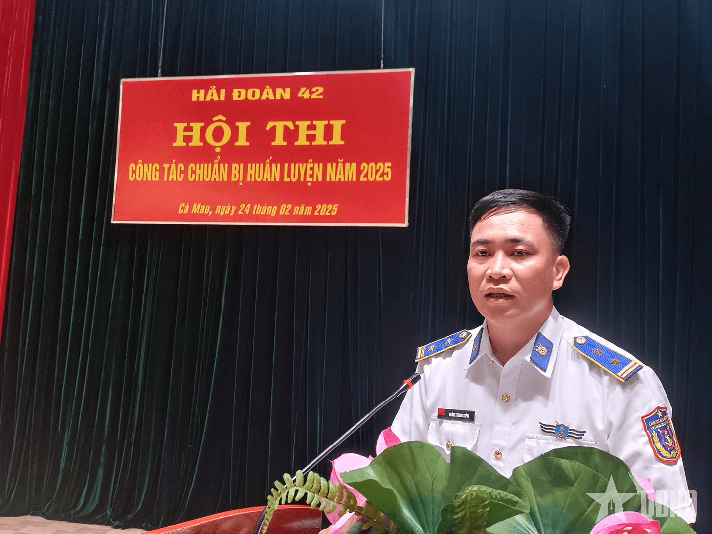Hải đoàn 42 tổ chức thành công Hội thi công tác chuẩn bị huấn luyện năm 2025