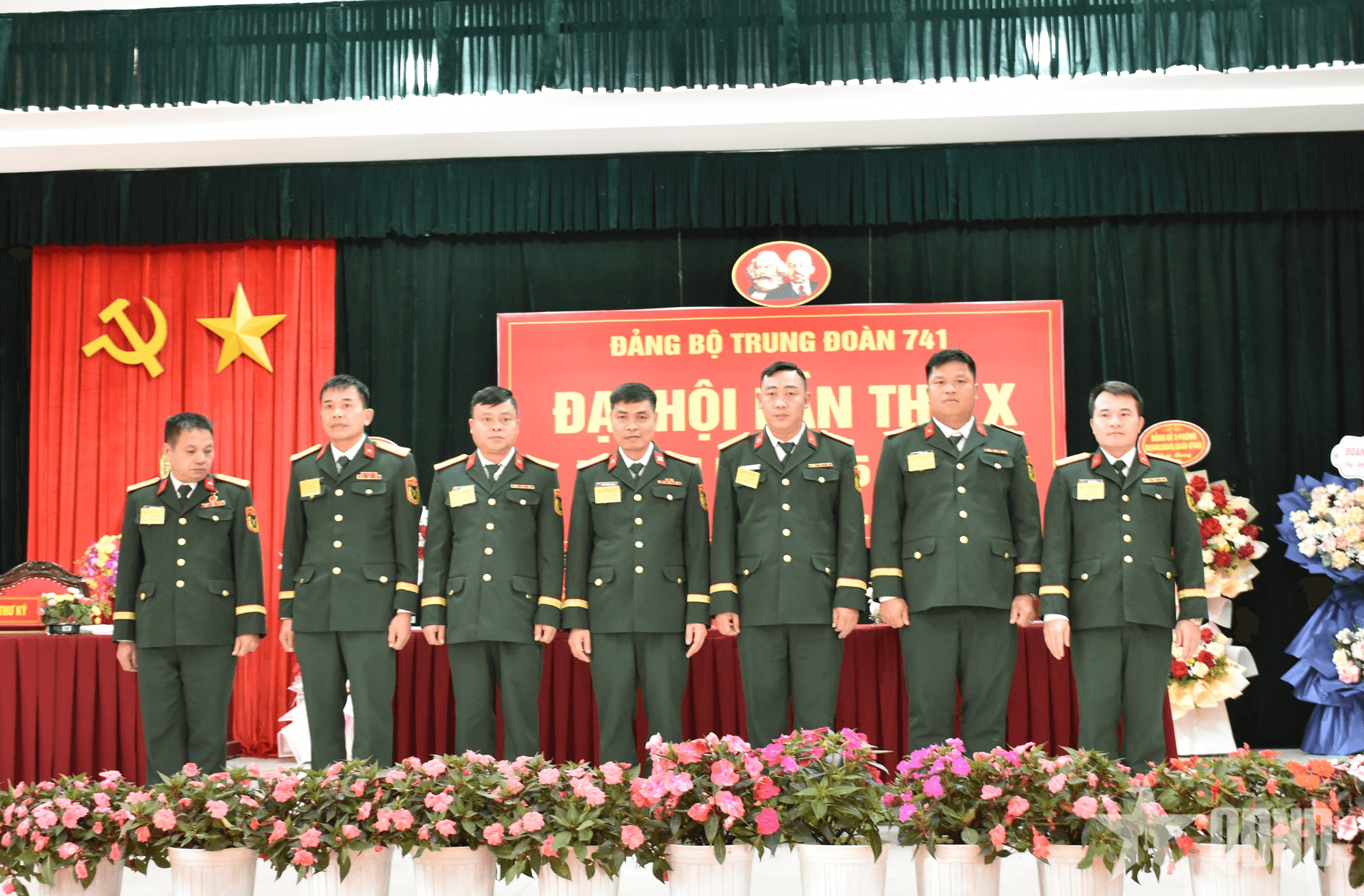 Đại hội Đảng bộ Trung đoàn 741 nhiệm kỳ 2025-2030