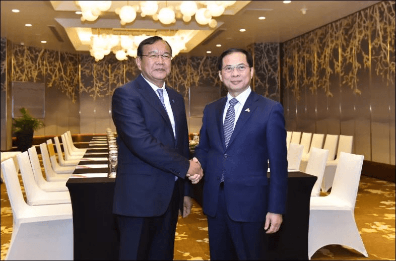 Việt Nam - Campuchia tiếp tục nỗ lực đóng góp vào thành công của ASEAN