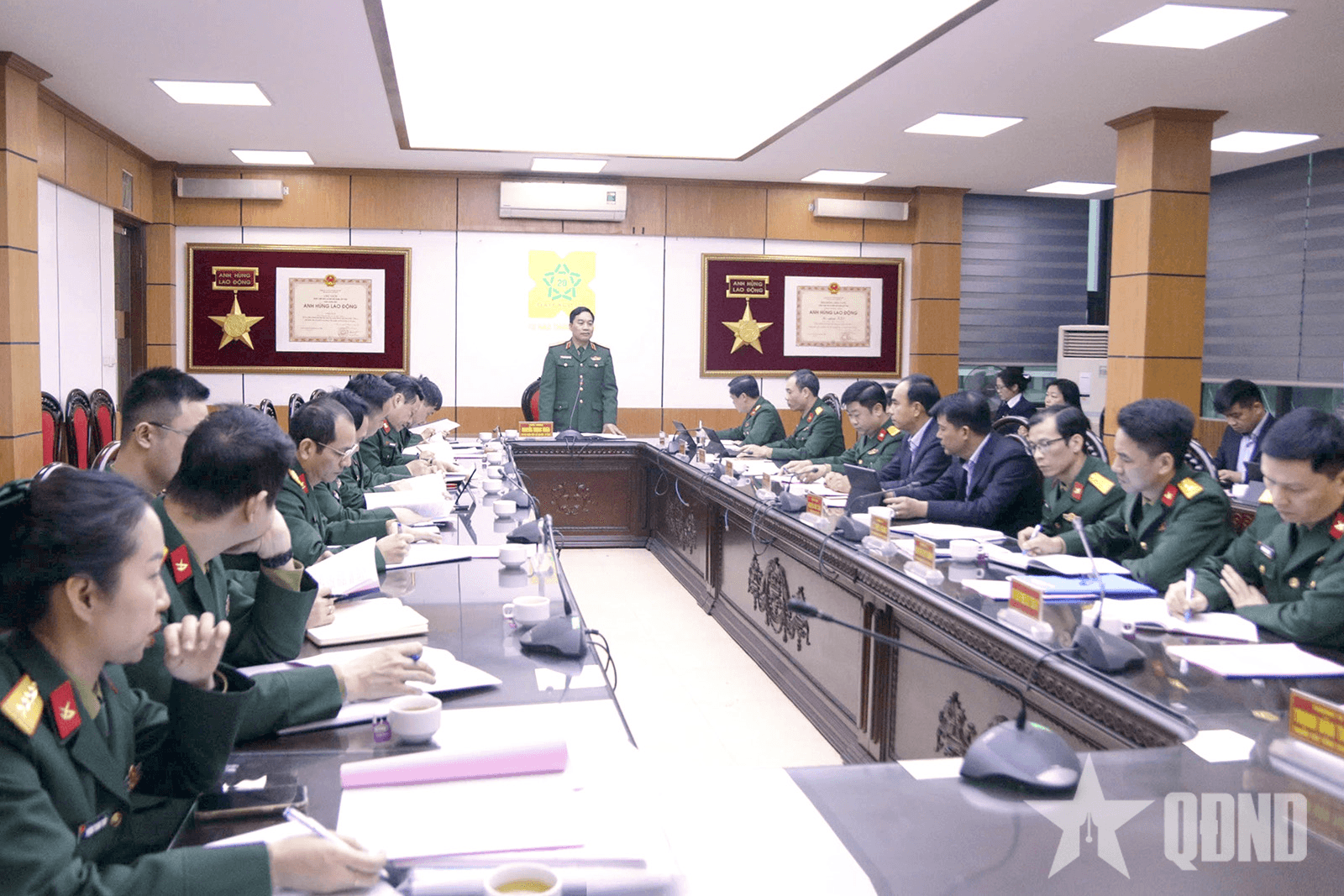 Lãnh đạo Tổng cục Hậu cần - Kỹ thuật kiểm tra Công ty cổ phần X20