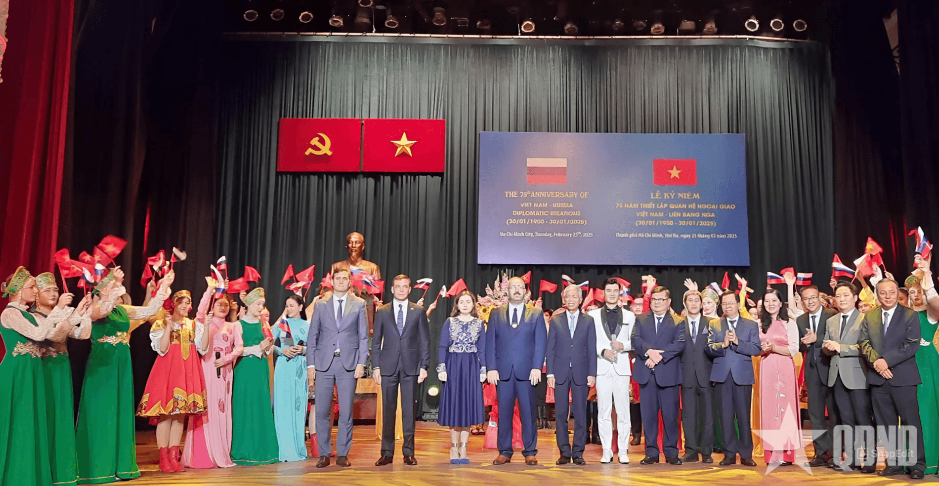 TP Hồ Chí Minh kỷ niệm 75 năm thiết lập quan hệ ngoại giao Việt Nam - Liên bang Nga
