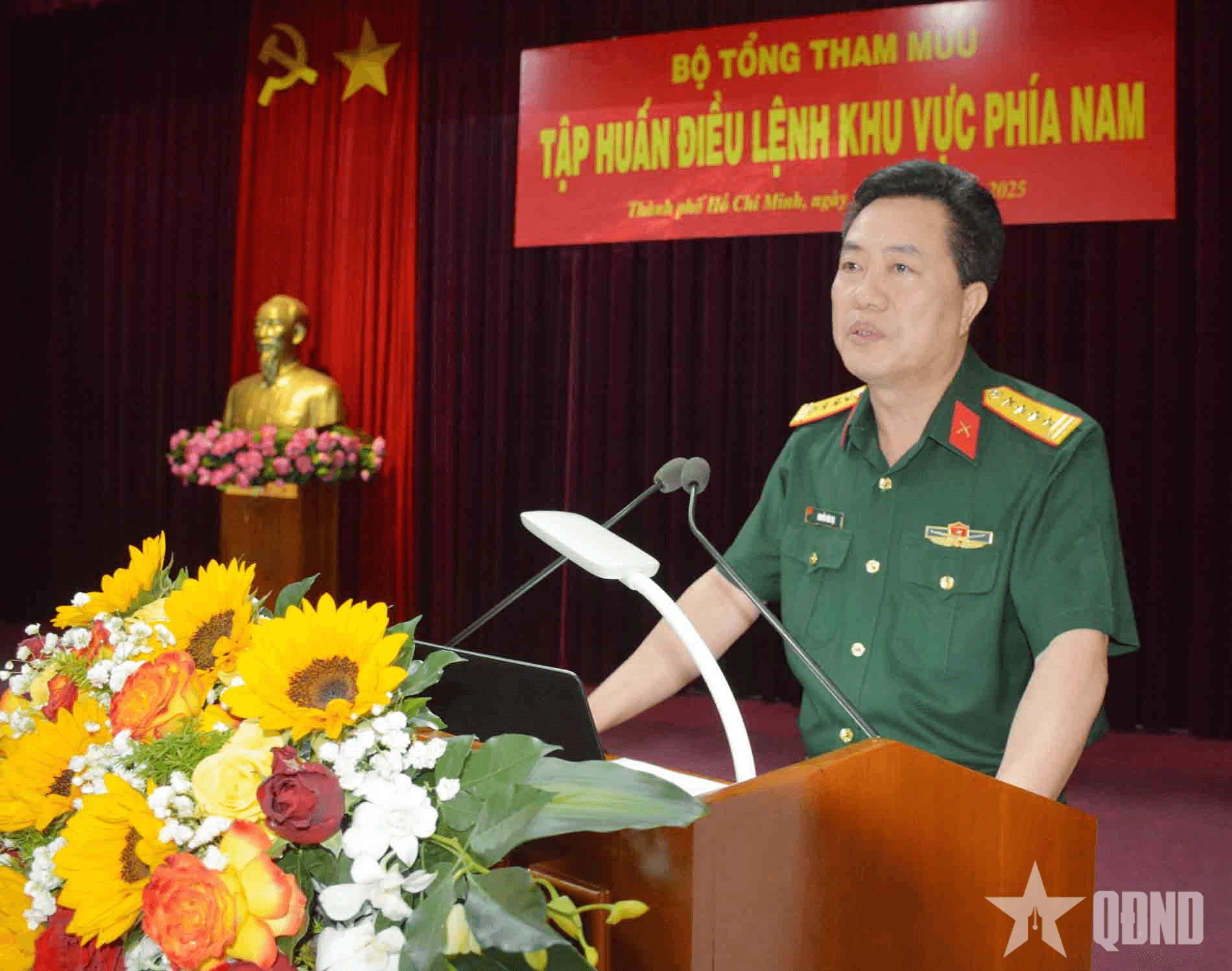 Xây dựng Cơ quan Bộ Tổng Tham mưu chính quy, mẫu mực về điều lệnh