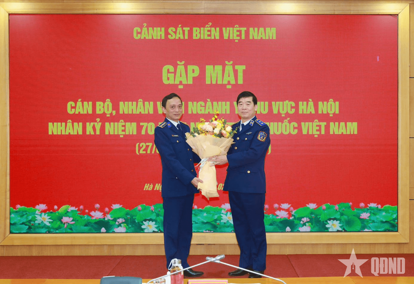 Bộ tư lệnh Cảnh sát biển gặp mặt nhân Ngày Thầy thuốc Việt Nam